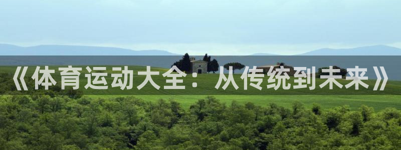 球派体育苹果下载：《体育运动大全：从传统到未来》